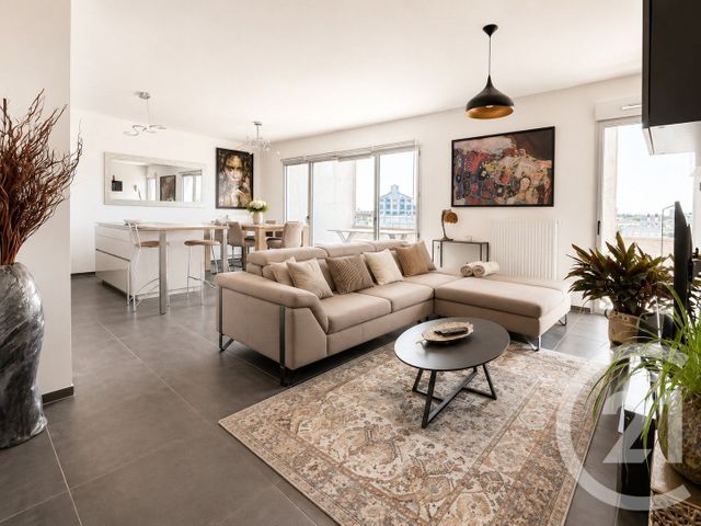 Appartement T4 à vendre - 4 pièces - 97.62 m2 - NANTES - 44 - PAYS-DE-LOIRE - Century 21 Ile Mangin Beaulieu